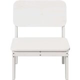  Vrtna stolica bijela 60x52 5x72 cm od masivne borovine | shoptok.hr