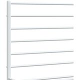 vidaXL Kovinski posteljni okvir z vzglavjem bel 120x190 cm | Shoptok.si