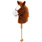 HOBBY Horse Stick Horse Head Galloping Neighing Sounds Brown 100 cm | Shoptok.si