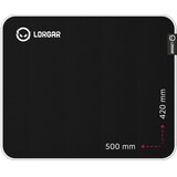 Lorgar legacer 755, gaming mouse pad, ultra-gliding surface, 500mm x 420mm x 3mm LRG-CMP755 cene
