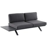 SUNFUN Lumar Vrtni trosjed s jastucima (D x Š x V: 195,5 x 87 x 68 cm, Tamnosiva) Cijene