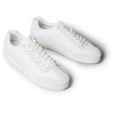 Calvin Klein Nizke superge bela / naravno bela | Shoptok.si