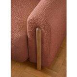 ELTAP Raztegljiva/s prostorom za shranjevanje sedežna garnitura iz tkanine bouclé v barvi terakote 244 cm Arcadova – | Shoptok.si