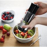 Gefu FLEXICUT shaped food cutter Black, Grey, Transparent Plastic, Stainless steel | shoptok.hr