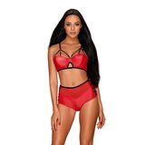 Obsessive Leatheria 2-pcs Set Red S/M Cijene