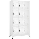 The Living Store Garderobna omarica na ključ z 12 predelki 90x45x180 cm - Garderobna Omara, (21435767) | Shoptok.si