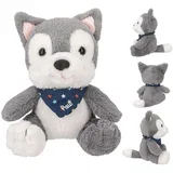Plišana igračka Vuk Paul, Snuki, 18cm, Plava