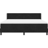 Box spring krevet s madracem Crna 200 x 180 cm Poliester | shoptok.hr