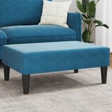 vidaXL Tabure plavi 77x55x31 cm baršunasti Cijene