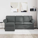SOFA Tamno siva 215 x 138 x 80 cm Metal | shoptok.hr