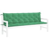  Jastuk za vrtnu klupu zeleni 200x(50+50)x7 cm od tkanine Oxford | Eponuda.ba