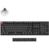 KEYCHRON K10 QMK (Version 2) Brezžična mehanska tipkovnica White LED / Super Switch Brown / K10X-A3, (22104485) Cene