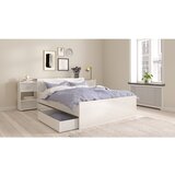 Tvilum Bijeli bračni krevet od iverice bez podnice 140x200 cm Naia – | shoptok.hr