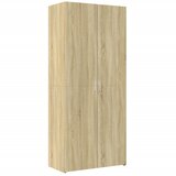  Visoka komoda boja hrasta sonome 80 x 42,5 x 185 cm drvena | Eponuda.com