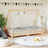 The Living Store Otroški posteljni okvir 90x190 cm trdna borovina - Otroški Posteljni Okvir, (21625164) | Shoptok.si