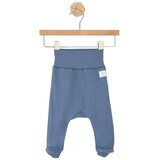 Just kiddin baby otroške dolge hlače s stopali little one blue Cene