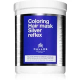 Kallos Cosmetics silver reflex maska za nevtralizacijo sivih in blond las 275 ml