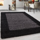 XXXL Preproga Z Visokim Florom Life, Antracit, 60x110cm | Shoptok.si