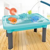 Woopie stol za vodu 3u1 - pješčanik, igra lovljenja ribica, 6 el. | shoptok.hr