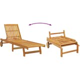  Ležaljke za sunčanje 2 kom Puno drvo bagrem | shoptok.hr