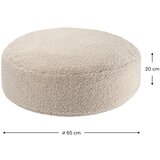 Wigiwama Svjetlo smeđa vreća za bebe od bouclé tkanine Round – | shoptok.hr