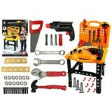 Otroški set orodja s podstavkom Hamm - rumena/rdeča | Shoptok.si