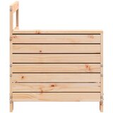  Vrtna sofa s naslonom za ruke 69x62x70,5 cm od masivne borovine | shoptok.hr