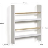 Kave Home Bela večnivojska otroška polica 50 cm Gopi – | Shoptok.si