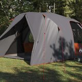 Šator s kupolom s krovom Siva i narančasta 500 x 314 x 206 cm | shoptok.hr