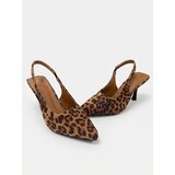 Sinsay Slingback salonke s leopard uzorkom i stiletto petom | shoptok.hr