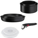 Tefal Aluminijski set lonaca 8 kom INGENIO Black stone L3998802 – | shoptok.hr