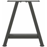  Noge za klub stolić A-oblika 2 kom antracit 38 x (42-43) cm čelik | Eponuda.ba