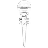 Opviq Vanjska zidna lampa BBO-68170-BSY, 50 cm, IP65, E27, Crna | Eponuda.ba
