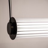 Zuma line 1236 - LED luster sa prigušiva na sajli COMO LED/39W/230V 2700-6500K crna + daljinski upravljač | Eponuda.com