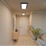  LED panel za površinsku montažu LED/60W/230V 30x120 cm crni | Eponuda.com