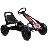  Go-Kart na pedale A-15 s pumpanim kotačima - crni | Shoptok.si