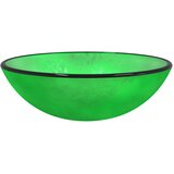  Umivaonik od kaljenog stakla 42 x 14 cm Zelena | shoptok.hr