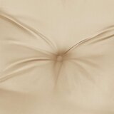 vidaXL Jastuk za palete bež 80 x 40 x 12 cm od tkanine | shoptok.hr