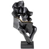 WALLXPERT Dekorativna figura Lecteur, 36x20 cm, Crna | Eponuda.ba