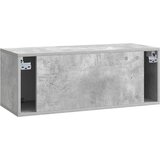 TV ormar za zid 78,5 x 31 x 30 cm Betonska siva | shoptok.hr