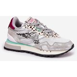 D.Franklin Suede Sport Shoes Sneakers Women Muted White DFSH387005 | Shoptok.si