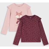Sinsay Pamučne majice s printom lisice | shoptok.hr