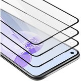 Cadorabo združljiv z OnePlus - Protective Film v prozornem s črnim - 3 -paketnim kaljenim zaslonskim zaščitnim steklom v 9H trdoti s 3D dotikom, (20607323) | Shoptok.si