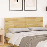 vidaXL Naglavna deska 135 cm iz masivnega lesa, hrast | Shoptok.si