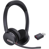 Yealink brezžične naglavne slušalke z mikrofonom WH64 Hybrid Dual Teams, črna | Shoptok.si