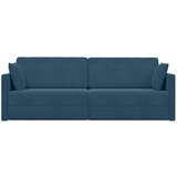  Podni kauč na razvlačenje Plava 213 x 70 x 77 cm Baršun | shoptok.hr