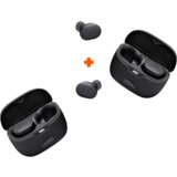 JBL Bežične slučalice TBUDSBLK, Crne, 1+1 | ePonuda.com