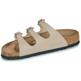 Birkenstock Natikači Florida 1029265 Écru | Shoptok.si