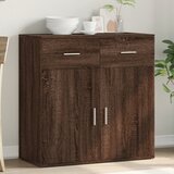 vidaXL Komoda rjavi hrast 79x38x80 cm inženirski les Cene