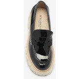 Resti Black lacquered moccasins for women Mewira - Footwear | ePonuda.com
